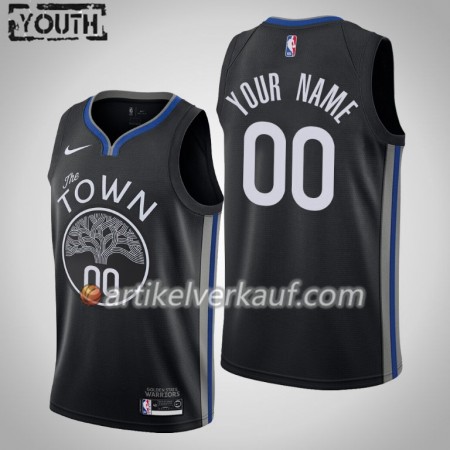 NBA Golden State Warriors Trikot Nike 2019-2020 City Edition Personalisierung Swingman - Kinder